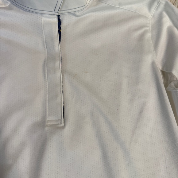Women’s Medium White Essex Classics Long Sleeve Horseback Riding Show Shirt - Picture 5 of 6